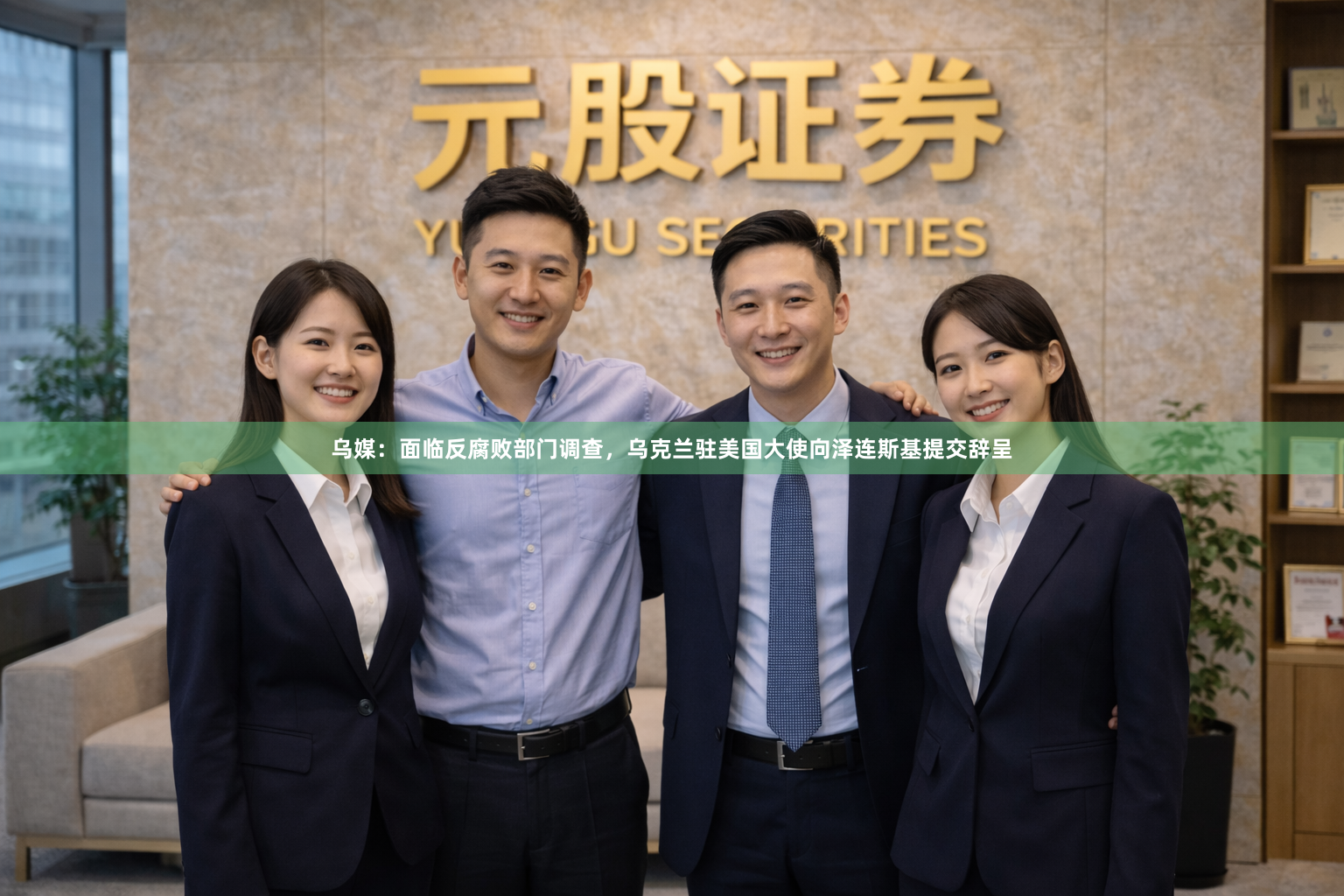 乌媒：面临反腐败部门调查，乌克兰驻美国大使向泽连斯基提交辞呈