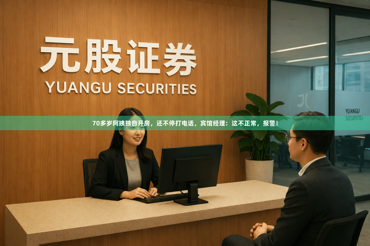 70多岁阿姨独自开房，还不停打电话，宾馆经理：这不正常，报警！