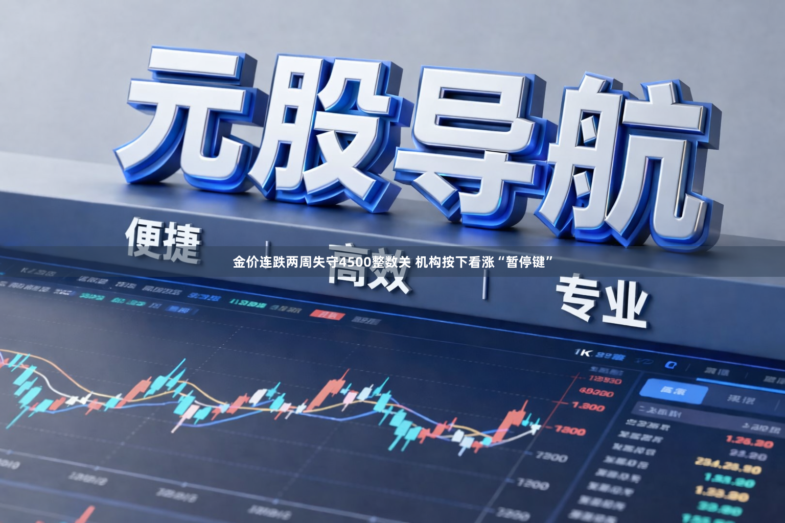 金价连跌两周失守4500整数关 机构按下看涨“暂停键”