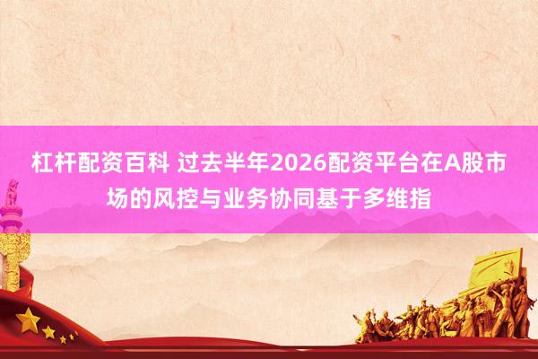 杠杆配资百科 过去半年2026配资平台在A股市场的风控与业务协同基于多维指